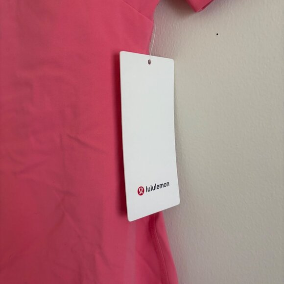 Lululemon Athletic Align Short Sleeve Dress Sakura Pink NWT Women’s Sz 4 - Picture 8 of 8